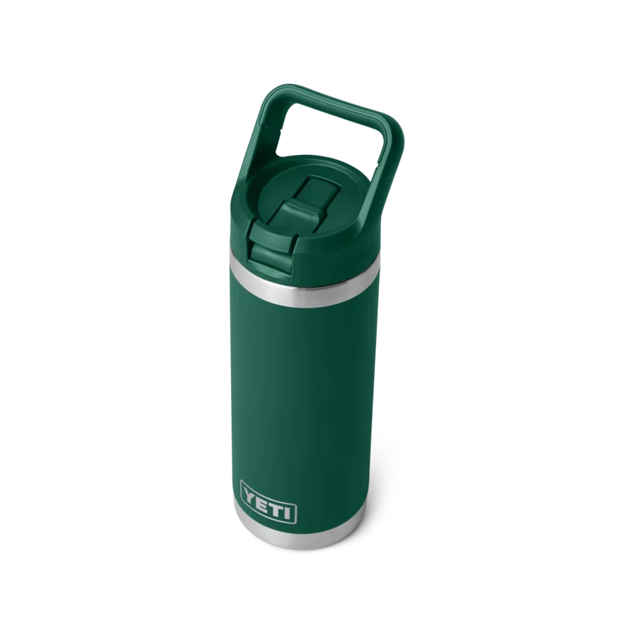 Yeti Rambler - 18 oz Bottle with Colour Matched Straw Cap (532ml) - Image 8