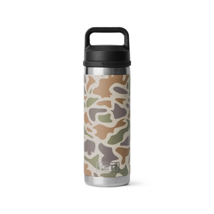 Camo Yeti Rambler 18 oz (532 ml) Bottle With Chug Cap