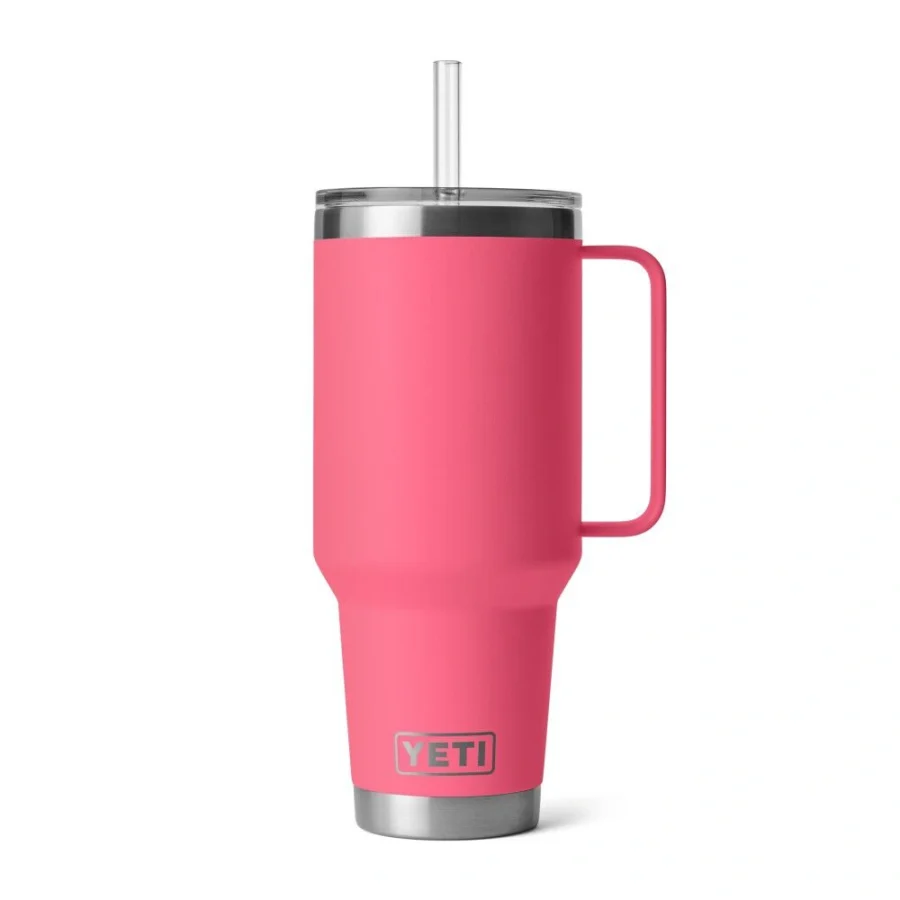 Rambler 42 oz Straw Mug Tropical Pink