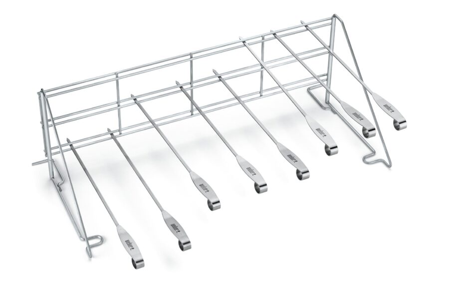 Weber® Elevations Tiered Grill Rack & Skewer Set