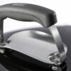 Lid handle with heat shield
