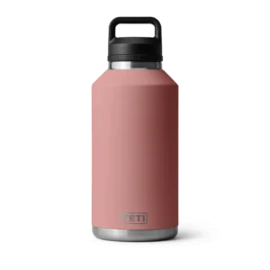 sandstone pink yeti 64oz bottle