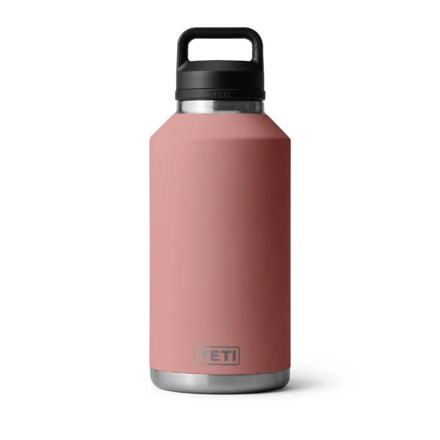 sandstone pink yeti 64oz bottle